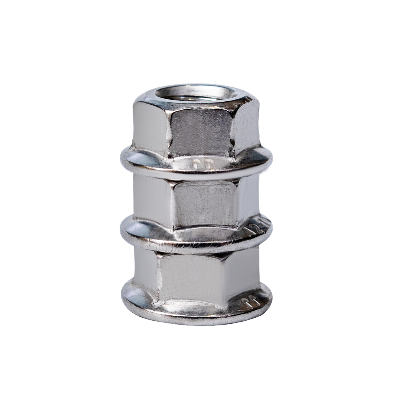 Porcas de flange hexagonal SS304 DIN6923 M14