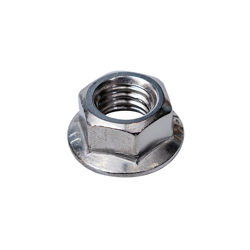Porcas de flange hexagonal SS304 DIN6923 M6