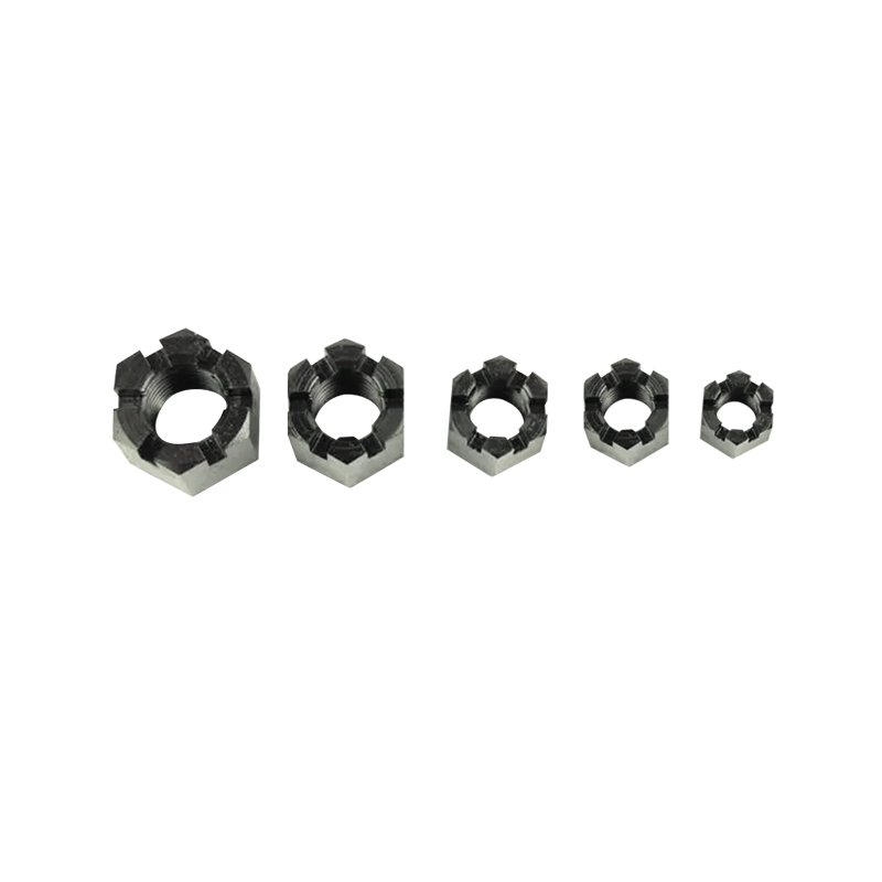 Porcas com fenda hexagonal DIN935 / DIN937 M8
