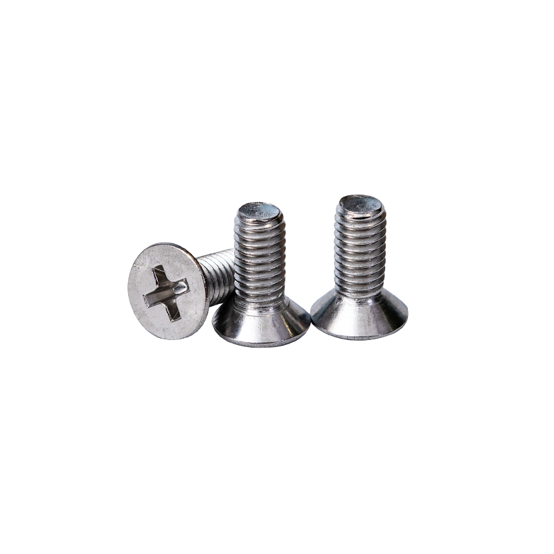 Parafusos de máquina principais Recessed cruzados de SS304 DIN965 M4 CSK