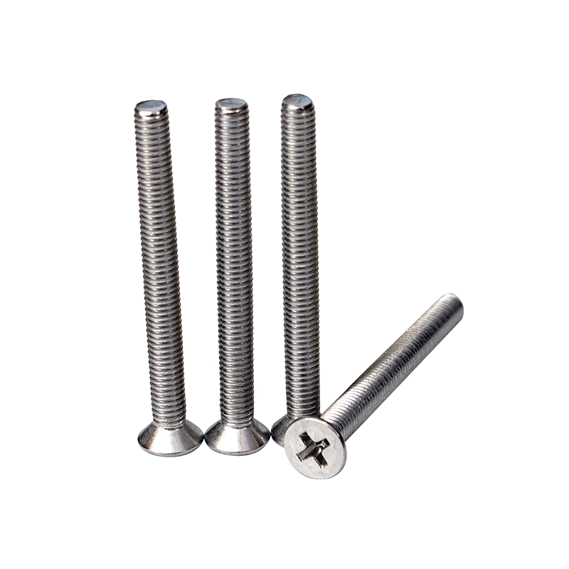 Parafusos de máquina principais Recessed cruz de SS304 DIN965 M6 CSK